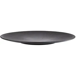 APS Teller/Speiseteller/Deko-Teller/Melamin-Teller -NERO-Ø 42 cm, H: 3,5 cm