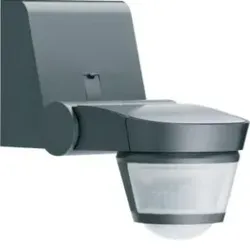 Hager EE871 Außenbewegungsmelder Komfort 220/360° IP55 anthrazit.Außenbewegungsmelder zur Beleuchtungssteuerung in gewerblichen Gebäuden und