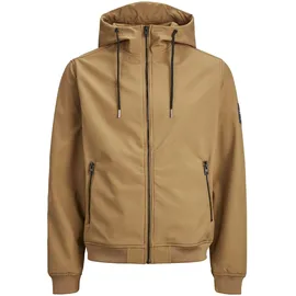 JACK & JONES Herren JJEBASIC Softshell Hood NOOS Kurzjacke, Otter,XXL