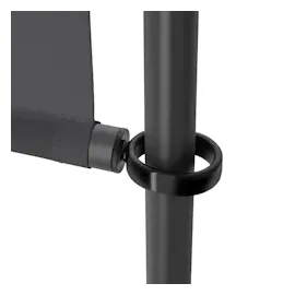 Tectake tectake® Klemmmarkise, verschiedene Größen, leichtgängige Handkurbel