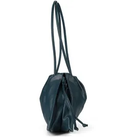 Coccinelle Dulse Schultertasche Leder Blue