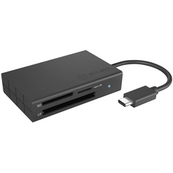 ICY BOX Speicherkartenleser ICY BOX Externer Speicherkartenleser USB-C® Anthrazit grau