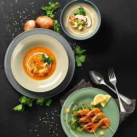 SELTMANN WEIDEN Beat Tafelservice 12-tlg. sandbeige