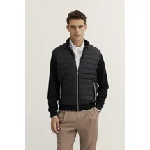 Bugatti Basic Essential Sweatjacke Herren Schwarz 3XL