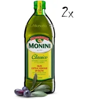 2x Monini Extra Natives Olivenöl 1L nativ olio extravergine di oliva Classico