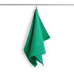 HAY - Canteen Geschirrtuch, emerald pinstripe