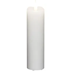 Konstsmide LED Echtwachskerze 17.8 cm weiß