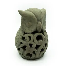 Hti-Living Gartenfigur Eule Zement