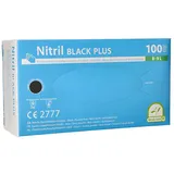 Medi-Inn Nitril Black Plus Einmalhandschuhe schwarz, puderfrei L / 10 x 100 = 1000 Stück