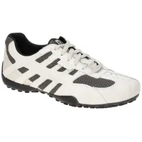 GEOX Herren U Snake ORIGINAL A Sneaker, Off White/Dk