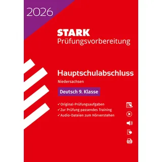 STARK Deutsch 9. Klasse - Hauptschulabschluss 2026 Niedersachsen - Prüfungsvorbereitung (Abschlussprüfungen)
