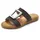 VIVANCE Pantolette Damen Schwarz/Silberfarben 39