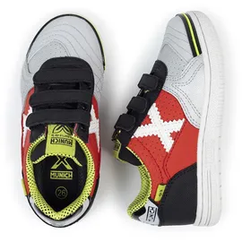 Munich G-3 Velcro 446 Hallenfußballschuhe - Multicolor - EU 27