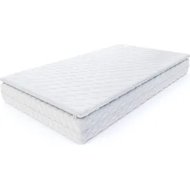 Fdm Topper 200 x 200 cm Matratzenauflage mit Kokos Visco-Schaum 7 Zonen Höhe ca 6 cm H2 H4 Matratzenschoner Premium Bezug