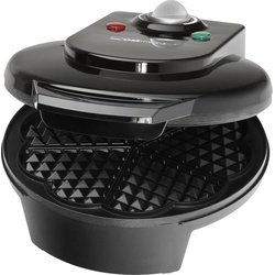 Clatronic 261 680 5 Waffel(n), Waffeleisen, Schwarz