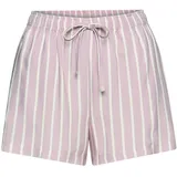 LASCANA Schlafshorts Gestreift Rosa 40