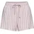 LASCANA Schlafshorts Gestreift Rosa 40