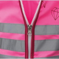 ROTH Warnweste + Warnshirt, Warnweste Diamant pink