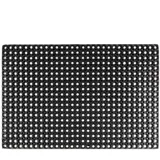 karat homeliving Ringgummimatte 100 x 200 cm schwarz