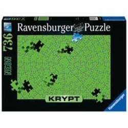 Ravensburger Puzzle Ravensburger Krypt Puzzle 17364 - Krypt Neon Green - 736 Teile..., 736 Puzzleteile