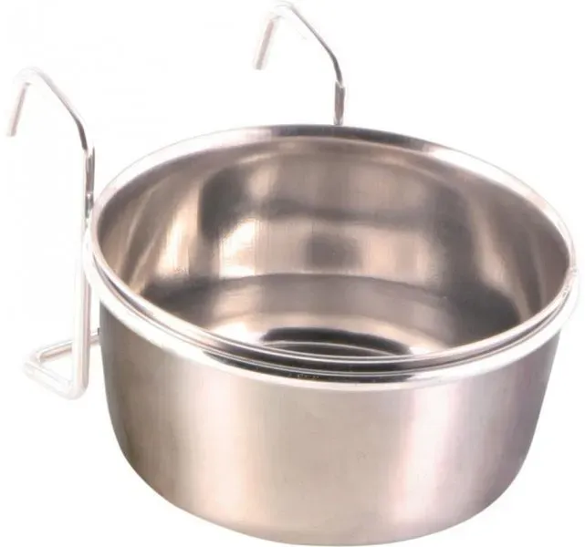 TRIXIE Metallschüssel mit Griff 150 ml