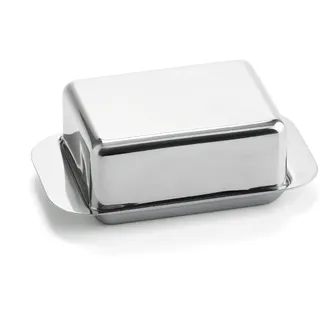 Weis Butterdose für 125g Butter 12,5x7,5x4,5cm Edelstahl,