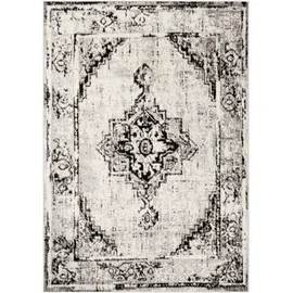 livabliss Teppich LIVABLISS "JAQART", grau, B:150cm H:11mm L:213cm, Kunstfaser, Teppiche, Teppich