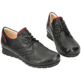 THINK! MENSCHA chromfrei gegerbte nachhaltige Halbschuhe, SCHWARZ/KOMBI 0000