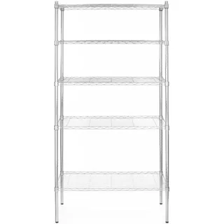 HENDI Regalsystem, 5 Böden 910x455x1830mm - 910 mm X 1830 mm X 455 mm