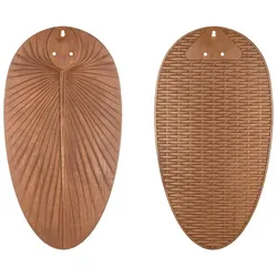 Classic Palma-Außenventilator, brauner Ventilator ohne Licht, Casafan