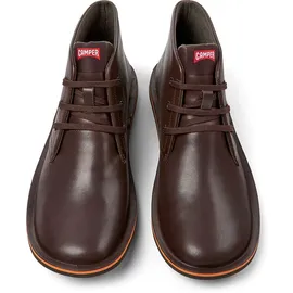 Camper Camper, Beetle, Men Ankle Boot, Dark Brown, 43, (EU)