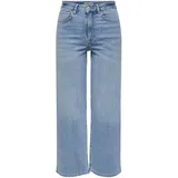 Only ONLMADISON BLUSH HW Wide DNM CRO371 NOOS Blue/Light Blue Denim L(40)/32
