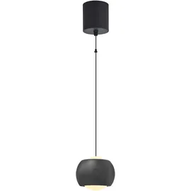 REV Ritter REV LED-Akku-Pendelleuchte 1 rund schwarz