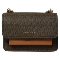 Michael Kors Claire Small Umhängetasche Leder Brown/Acorn