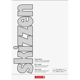 Brunnen Skizzenblock A3 190 gsm Matt 50 Blatt