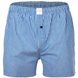 MG-1 Herren Web-Boxer, 6er Pack - Classic Boxer-Shorts, gemustert, Spar-Pack Rot/Schwarz/Blau 2XL