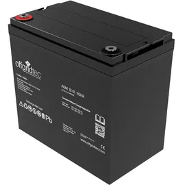 Offgridtec AGM Batterie 12V 51Ah 20HR