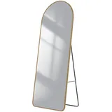 Emke Standspiegel, Gold, Glas, Rechteckig, 60x160x160 cm, Spiegel, Standspiegel