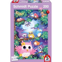 Schmidt Spiele GmbH Puzzle »200 Teile Schmidt Spiele Kinder Puzzle Im Eulenwald 56131«, 200 Puzzleteile