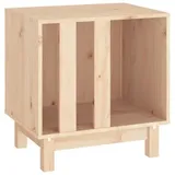 vidaXL Hundehütte 50 x 40 x 52 cm Holz Braun