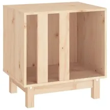 vidaXL Hundehütte 50 x 40 x 52 cm Holz Braun