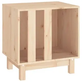 vidaXL Hundehütte 50 x 40 x 52 cm Holz Braun