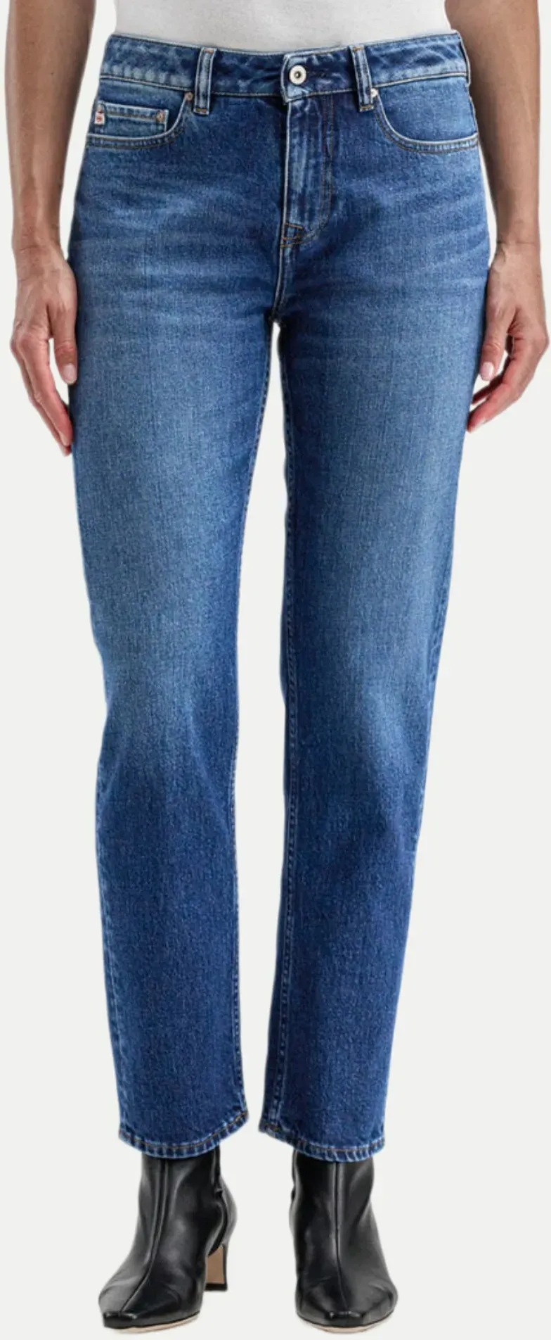 Carrot-Fit Jeans Fiance Blau 27