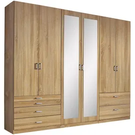 Rauch Wäscheschrank WILDBERG 271 x 229 x 54 cm Beige/Braun