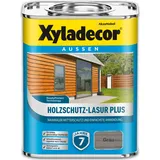 Xyladecor Holzschutz Lasur Plus Grau 4 l