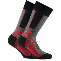 Rohner Basic Trekking 2er Pack - Basic Outdoor Socks, Sportsocken Rot 39-42