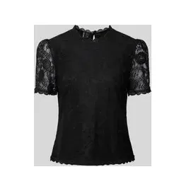 Pieces Bluse 'OLLINE', - Schwarz - M