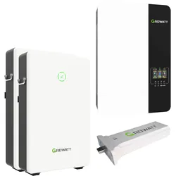 Growatt SPF3500 0% MwSt §12 III UstG ES 5kW Off-Grid Wechselrichter mit 13 kWh B...