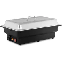 Royal Catering Chafing Dish Elektro Speisewärmer Wärmebehälter Wasserbad 1 1 GN 900 W 65mm,