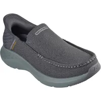 Skechers Herren Parson-Ralven Slip-in Slipper, GRAU, 46 EU Weit